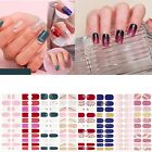 Nail Water Slide Decals Nail Care Sticker Waterproof Manicure Stickers Glitter