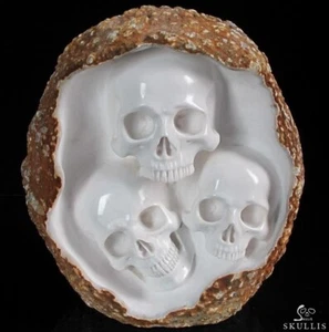 22. Juli 2014 ACSAD (A Crystal Skull a Day) - Fellowship - White Chalcedon - Bild 1 von 19