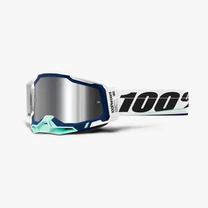 100% RACECRAFT 2® Goggle Moto/MTB Arsham Mirror Silver Lens NEW IN BOX! - Picture 1 of 1