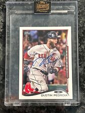 2022 Topps Archives - Dustin Pedroia - ON CARD ENCASED AUTOGRAPH 1/1- Topps Mini