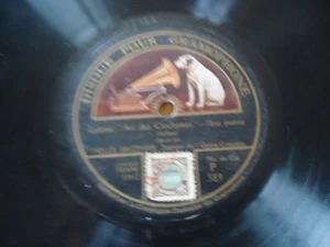 GRAMMOPHON SCHEIBE 78 TOURS ** LAKmé air des chochettes Brothier - Bild 1 von 4