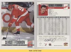 2003-04 Pacific Sergei Fedorov #117 HOF