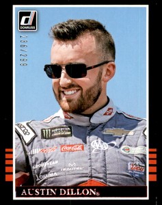 2018 Donruss Red Foil #123 Austin Dillon RETRO /299