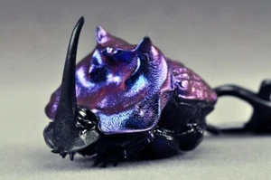 Coprophanaeus Lanzette blau Schlüsselanhänger Kühlschrank Aufkleber Figur Insektenmodell - Bild 1 von 15