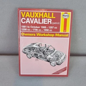 Haynes 812 Vauxhall Cavalier (benzina) dal 1981 all'ottobre 1988 manuale officina proprietari - Foto 1 di 6