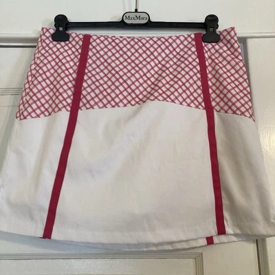 Женские шорты для пиклбола гольфа эластичные розовые белые геометрические Lady Hagen 10 - Изображение 1 из 4