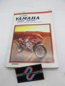 Clymer Yamaha 1989-1993 FZR600 Service Repair Maintenance Manual - Picture 1 of 3