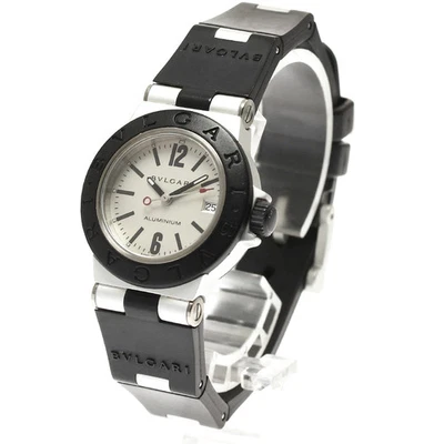 Reloj para mujer Bvlgari AL29TA aluminio fecha cuarzo 29 mm esfera redonda accesorio Foto 1 de 4