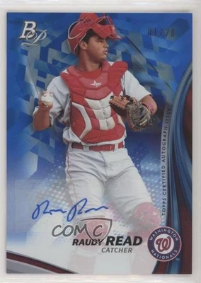2017 Bowman Platinum Top Prospects Auto Blue /20 Raudy Read #TPA-RR Auto - Image 1 of 2