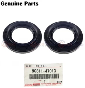 Genuine 4Runner UZN215 KZN215 GRN215 Front RH Drive Shaft Oil Seal x2 - Picture 1 of 5