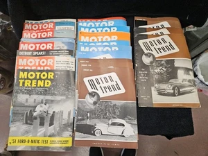 Vintage Original Motor Trend Zeitschriften September 1949-Dezember 1952 Lot 28 - Bild 1 von 21