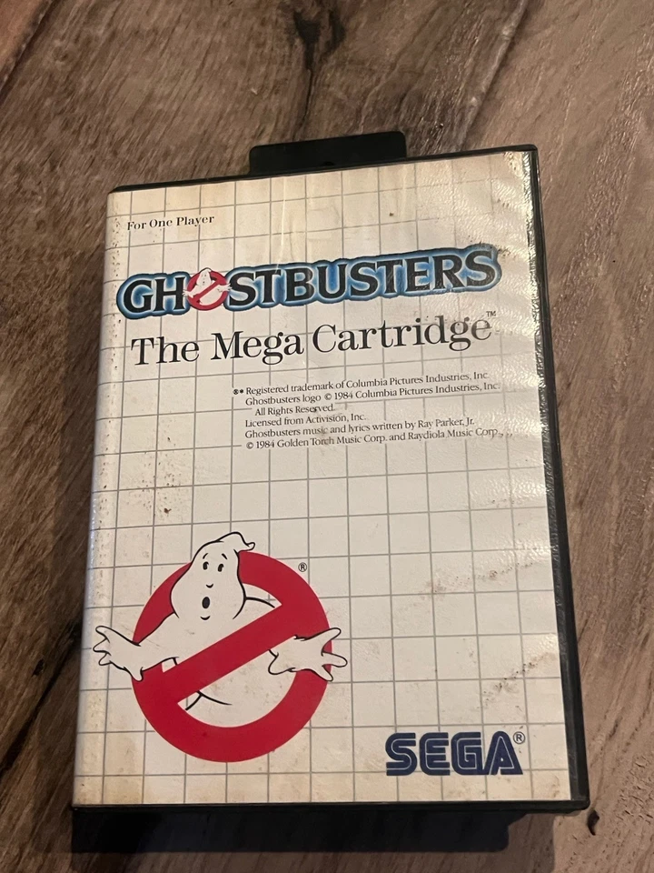 Ghostbusters (Sega Master System, 1987) ARTWORK ONLY - Image 1 of 4