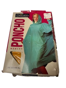 Chromatics by Totes Women's Vinyl Poncho  NOS - Picture 1 of 9