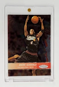 RARE HOOPS 100 HOLO FOIL PARALLEL 2004-05 NBA ANDRE IGUODALA PHILADELPHIA 76ERS - Picture 1 of 2