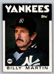 1986 Topps Billy Martin #651 - Picture 1 of 2