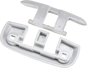 12048-4 Low-Profile Aluminum Fold-Down 8-Inch Marine Dock Cleat - Picture 1 of 6
