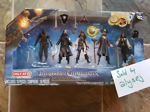 Piratas Del Caribe En Mareas Extrañas Figuras 4" 5 Pack Objetivo Ex NUEVO 2011 - Imagen 1 de 4