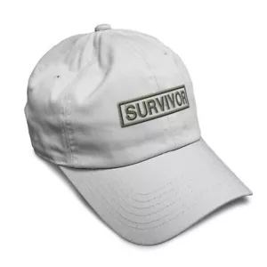 Twill Cotton Soft Women Baseball Cap Survivor Cancer Embroidery Dad Hats for Men - Picture 1 of 55