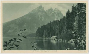 The Three Tetons, Jackson Hole, Wyoming - Picture 1 of 2