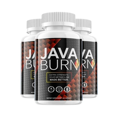 3-Pack Java Burn Powerful Formula, Java Burn Now in Pills - 180 Capsules - Image 1 of 3