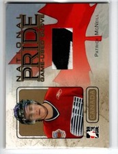 2006-07 ITG Heroes and Prospects National Pride Gold #NP15 Patrick McNeill *#/10