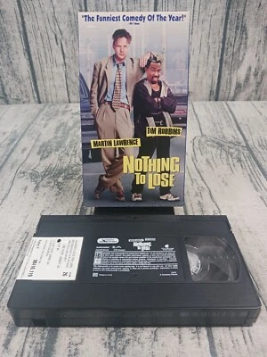Nothing to Lose (VHS, 1997) Martin Lawrence, Tim Robbins - Pre-Owned, Good Cond  - Image 1 of 2