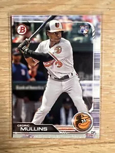 2019 Bowman #4 Cedric Mullins Rookie Card - Picture 1 of 2