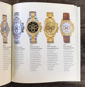 ROLEX 1999 Catálogo Español Daytona Cosmograph Zenith 16520 16523 16528 16518 / - Imagen 1 de 12