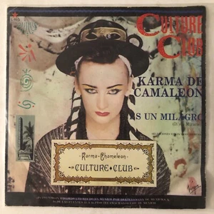 CULTURE CLUB - KARMA DE CAMALEON - 1984 MEXICAN 7¨ SINGLE PS, POP 80'S - Imagen 1 de 4