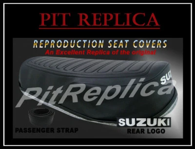NEW SUZUKI GT750 L/M/A/B 1974 1975 1976 1977 *HEAT EMBOSSED* SEAT COVER [3TTAS] - Image 1 of 4