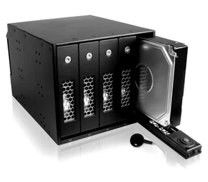 icybox ib-545ssk trayless dual channel sata/sas hdd backlane - Photo 1/2