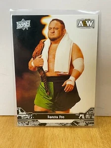 Samoa Joe 2023 AEW Upper Deck Wrestling Trading Card #3 WWE ROH Wrestler - Picture 1 of 2