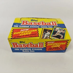 1988 Topps MLB Baseball Trading Bubblegum Card Empty Box Store Display - Bild 1 von 7
