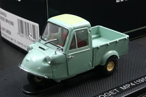 Ebbro 43854 1:43 Scale 1959 Daihatsu Midget MP4 Die Cast Model Car Light Green - Picture 1 of 4