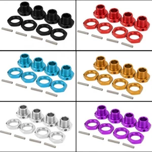 17mm Aluminum Alloy Wheel Hubs Hex Adapter Connecter For HSP 1/8 RC Car Truck - Picture 1 of 26