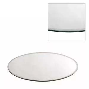 Square & Round Mirror Plate Glass Centrepieces 5 Sizes Wedding Event Table Decor - Picture 1 of 9