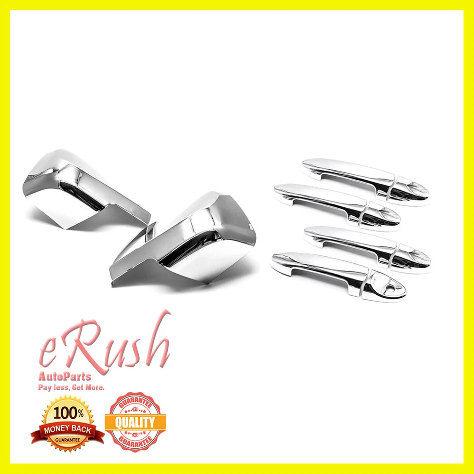 PARA MERCURY MARINER MAZDA TRIBUTE ESPELHO LATERAL CROMADO + MAÇANETA DA PORTA CAPAS COMPLETAS - Imagem 1 de 1