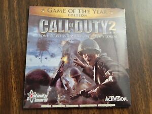 Call Of Duty 2 Game Of The Year Bonus Dvd And Multiplayer Maps Token Sealed