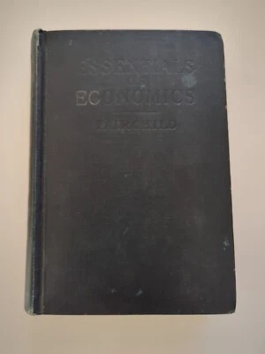 Essentials Of ECONOMICS By Fred Rogers Fairchild American Book Company HC 1930 - Image 1 of 4