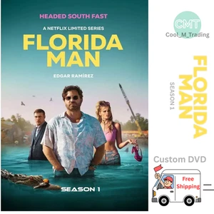 Florida Man 2023 Season 1 DVD New Region Free Comedy Crime Thriller Eng Subs - Picture 1 of 3