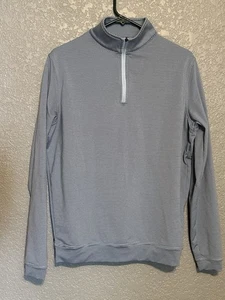 Peter Millar Crown Sport Pullover Jacket Mens Small 1/4 Zip Performance Golf - Picture 1 of 13