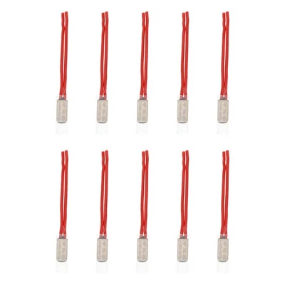 10pcs Useful Close Temperature 130℃ Thermal Temperature Protector - Image 1 of 4