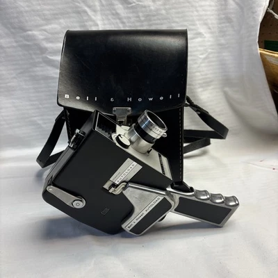 Cargador automático Bell & Howell Zoom Reflex de colección - Estuche + Carrete - Mecánico de funcionamiento Foto 1 de 4