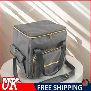 Portable Record Shoulder Bag Multi-Pocket Dust Prooof for 12 Inch Vinyl Records - Picture 1 of 12