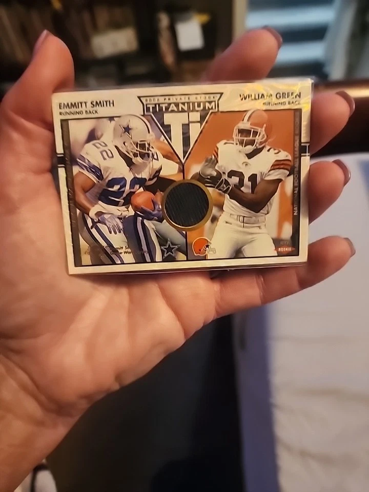 Emmett Smith 2002 Private Stock Titanium - #122 William Green 147/500 (MEM, RC) - Image 1 of 2