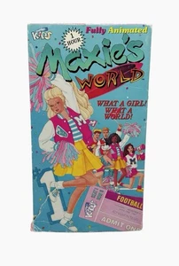 Maxie’s World What A Girl What A World VHS Tape 1989 DIC Animation Just For Kids - Bild 1 von 5