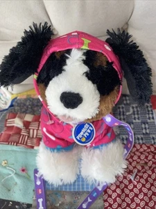 2017 Build a Bear Promise Pet Bernese Mountain? Terrier? Hund 12 Zoll Welpe mit Mantel - Bild 1 von 15