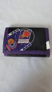 VTG Phoenix Suns Black Nylon Wallet NBA Licensed Basketball 90s - Picture 1 of 5