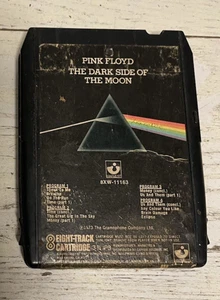 Pink Floyd Dark Side Of The Moon 8 Track Music 8XW-11163 1973 Harvest - Picture 1 of 5