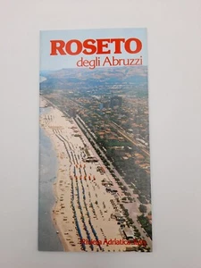 Roseto degli Abruzzi Riviera Adriatica Italy brochure guida turistica anno 1989 - Picture 1 of 3